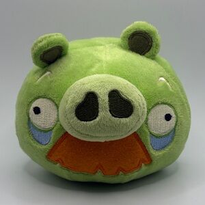 Angry Birds Grandpa Mustache Pig Plush, Stuffy, Stuffed Animal, Toy